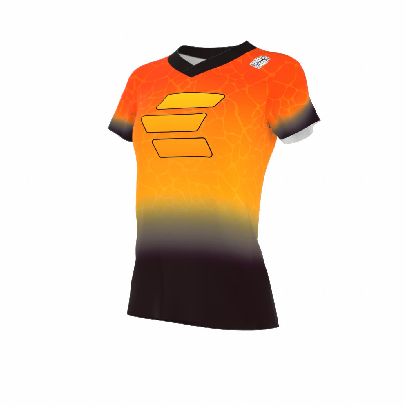 T-Shirt SS Athletics V-Round Collar - Women